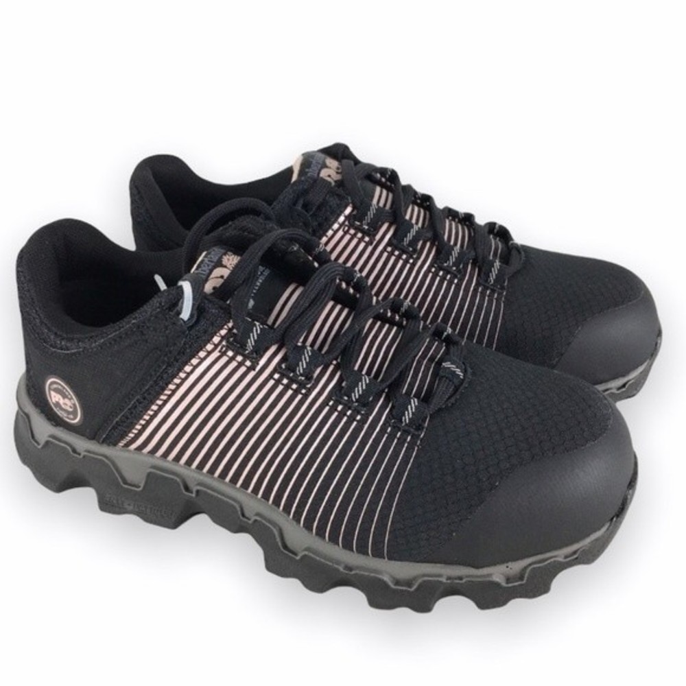 NEW Timberland Womens Size 6 Pro Alloy Comp Toe Safety Work Shoes Pink Black